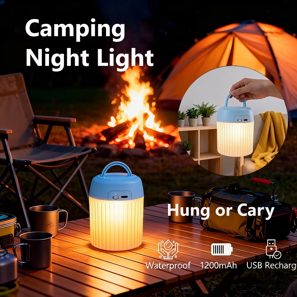 LED Touch Round Night Lamp - TL72