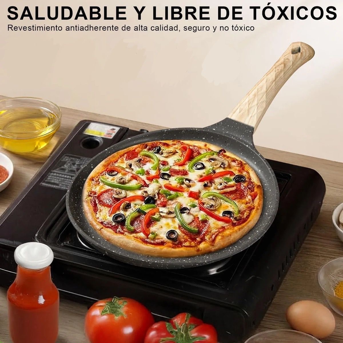 24cm Steak Pan Home Omelette Pancake Pancake Pan Nonstick Pan Lasagna Pan Pizza Pan