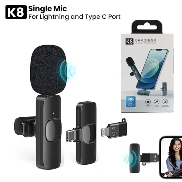K8 Single Wireless Microphone