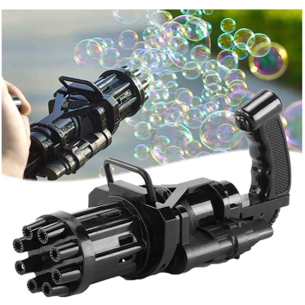 Gatling bubble gun