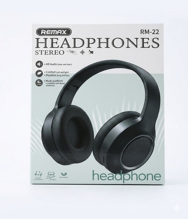 REMAX RM-22 Stereo Headphone